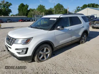 2017 Ford Explorer XLT with VIN 1FM5K8D88HGC89934, listed as a Copart auction lot 55481065 with 168,940 mi miles and Clean Title. Bid and sale history available at carsss.com. Image 1.