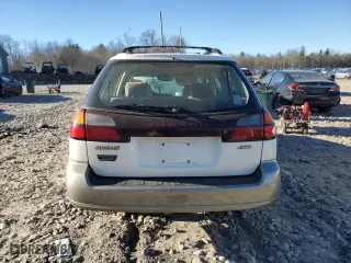 2001 Subaru Legacy Wagon Outback w/RB Equip with VIN 4S3BH665017671569, listed as a Copart auction lot 81487674 with 128,939 mi miles and Salvage Title. Bid and sale history available at carsss.com. Image 6.