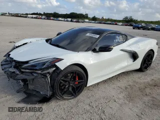 2020 Chevrolet Corvette 2LT with VIN 1G1Y72D46L5111398, listed as a Copart auction lot 79948504 with 27,848 mi miles and Salvage Title. Bid and sale history available at carsss.com. Image 1.