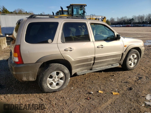 2002 Mazda Tribute LX with VIN 4F2CU08172KM40111, listed as a Copart auction lot 47141754 with 131,324 mi miles and Non Repairable. Bid and sale history available at carsss.com. Image 3.