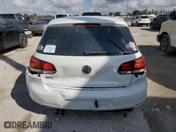 2010 Volkswagen Golf с VIN WVWDA7AJ9AW409966, выставлен на аукционе Copart как лот 45297375 с пробегом 153 550 миль миль и Списание • Salvage title. История ставок и продаж доступна на DreamBid. Изображение 6.