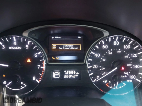 2014 Nissan Altima S with VIN 1N4AL3AP4EC427220, listed as a IAAI auction lot 41953077 with 72,695 mi miles and . Bid and sale history available at DreamBid. Image 7.