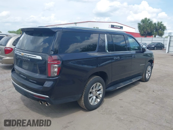 2023 Chevrolet Suburban Premier with VIN 1GNSCFKDXPR380853, listed as a IAAI auction lot 41935510 with 70,682 mi miles and . Bid and sale history available at DreamBid. Image 4.
