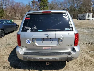 2005 Honda Pilot EX-L with VIN 5FNYF18595B055806, listed as a Copart auction lot 52372625 with 180,886 mi miles and Clean Title. Bid and sale history available at carsss.com. Image 6.
