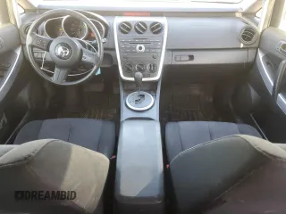 2008 Mazda CX-7 Sport with VIN JM3ER293680189082, listed as a Copart auction lot 52092345 with 129,388 mi miles and Salvage Title. Bid and sale history available at carsss.com. Image 8.