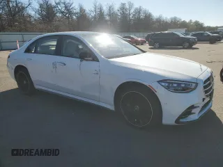 2024 Mercedes-Benz S 580 с VIN W1K6G7GBXRA265723, выставлен на аукционе Copart как лот 44720945 с пробегом 7 926 миль миль и Списание • Salvage title. История ставок и продаж доступна на DreamBid. Изображение 4.