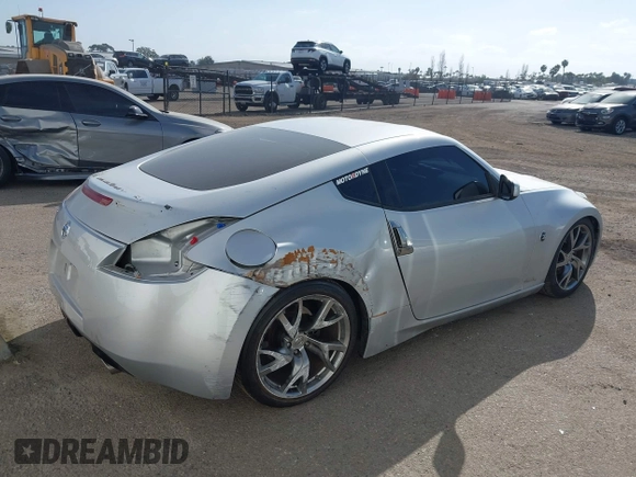 2018 Nissan 370Z Sport with VIN JN1AZ4EH5JM572503, listed as a IAAI auction lot 41925305 with 55,730 mi miles and . Bid and sale history available at DreamBid. Image 4.