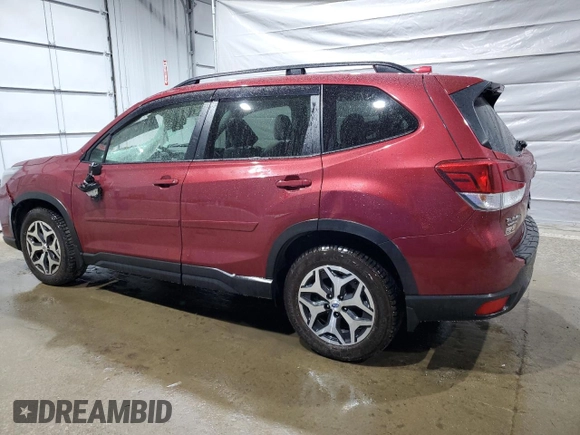 2019 Subaru Forester Premium with VIN JF2SKAGC5KH533864, listed as a Copart auction lot 55260995 with Not provided miles and Salvage title. Bid and sale history available at DreamBid. Image 2.