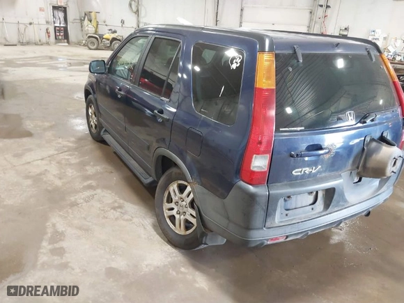 2004 Honda CR-V EX with VIN SHSRD78804U250630, listed as a IAAI auction lot 41713032 with 1 mi miles. Bid and sale history available at carsss.com. Image 3.