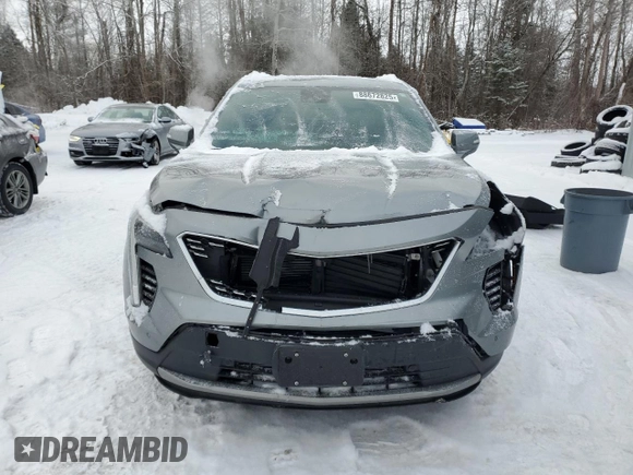 2023 Cadillac XT4 AWD Premium Luxury with VIN 1GYFZDR42PF215961, listed as a Copart auction lot 88672825 with 17,273 mi miles and Salvage Title. Bid and sale history available at carsss.com. Image 5.