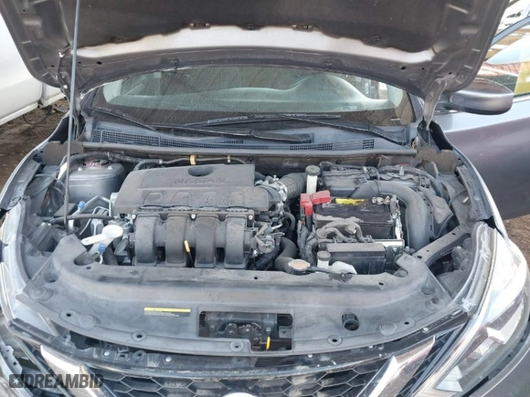 2019 Nissan Sentra S with VIN 3N1AB7AP7KY292454, listed as a IAAI auction lot 41490585 with 124,336 mi miles. Bid and sale history available at carsss.com. Image 10.