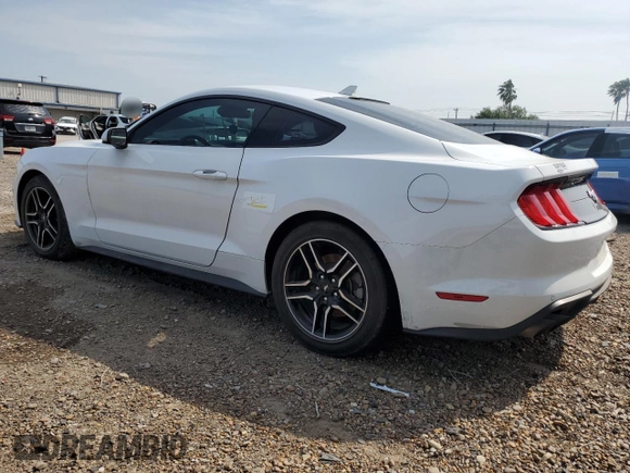 2023 Ford Mustang EcoBoost with VIN 1FA6P8TH3P5106032, listed as a Copart auction lot 51482655 with 27,510 mi miles and Salvage title. Bid and sale history available at DreamBid. Image 2.