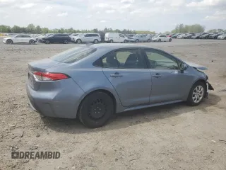 2020 Toyota Corolla LE with VIN JTDEPRAEXLJ059829, listed as a Copart auction lot 53912185 with 50,790 mi miles and Salvage Title. Bid and sale history available at DreamBid. Image 3.