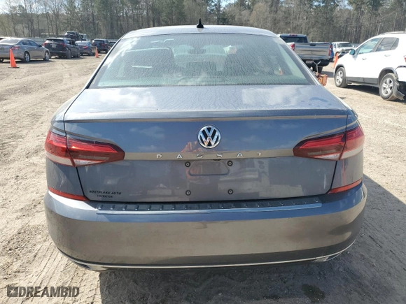 2022 Volkswagen Passat 2.0T SE with VIN 1VWSA7A30NC008898, listed as a Copart auction lot 48314605 with 58,237 mi miles and Salvage Title. Bid and sale history available at carsss.com. Image 6.