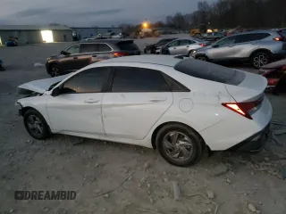 2024 Hyundai Elantra SE with VIN KMHLL4DG6RU843446, listed as a Copart auction lot 44103865 with 9,672 mi miles and Clean Title. Bid and sale history available at DreamBid. Image 2.