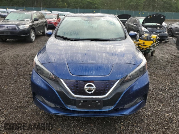 2020 Nissan LEAF with VIN 1N4BZ1BP5LC308207, listed as a Copart auction lot 69335844 with 28,932 mi miles and Salvage title. Bid and sale history available at DreamBid. Image 5.