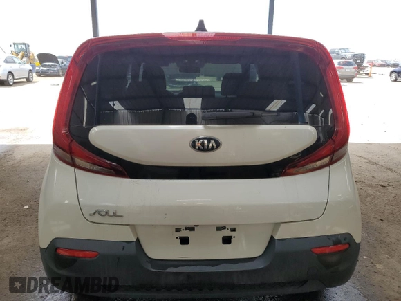 2021 Kia Soul S with VIN KNDJ23AU7M7147253, listed as a Copart auction lot 55534585 with 57,795 mi miles and Clean Title. Bid and sale history available at DreamBid. Image 6.