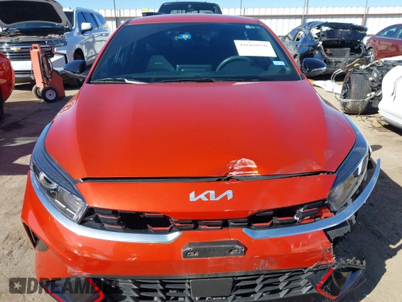 2024 Kia Forte GT-Line with VIN 3KPF54AD6RE697439, listed as a IAAI auction lot 41660030 with 13,822 mi miles. Bid and sale history available at carsss.com. Image 13.