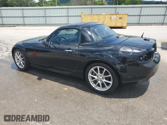2009 Mazda MX-5 Miata Grand Touring with VIN JM1NC26F390204924, listed as a Copart auction lot 63492955 with 215,707 mi miles and Salvage title. Bid and sale history available at DreamBid. Image 2.