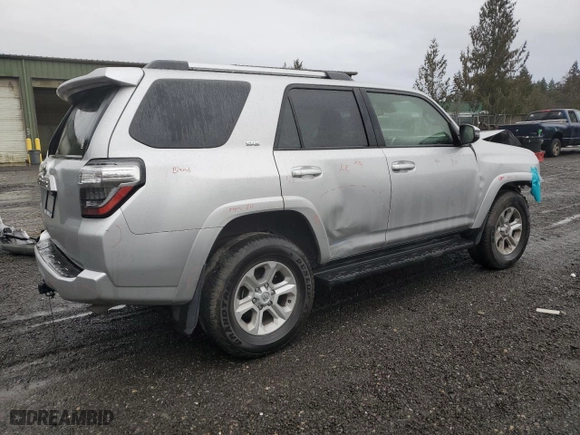 2023 Toyota 4Runner SR5 Premium with VIN JTENU5JRXP6144131, listed as a Copart auction lot 43385375 with 0 mi miles and Salvage Title. Bid and sale history available at carsss.com. Image 3.