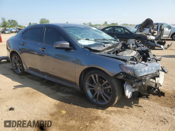 2019 Acura TLX w/A-Spec Pkg z VIN 19UUB3F69KA001204, wystawiony jako Copart lot #60149455 z przebiegiem Nie podano mil oraz Szkoda całkowita • Salvage title. Historia ofert i sprzedaży dostępna na DreamBid. Obrazek 4.