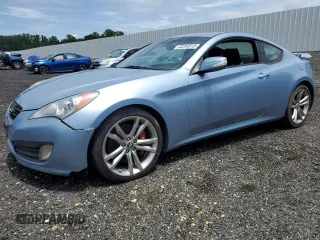 2011 Hyundai Genesis Coupe Track with VIN KMHHU6KH7BU055775, listed as a Copart auction lot 63254515 with 120,323 mi miles and Salvage title. Bid and sale history available at DreamBid. Image 1.
