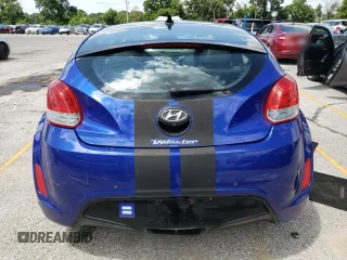 2012 Hyundai Veloster w/Red Int with VIN KMHTC6AD2CU048049, listed as a Copart auction lot 63796274 with 122,914 mi miles and Salvage title. Bid and sale history available at DreamBid. Image 6.