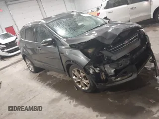 2015 Ford Escape Titanium with VIN 1FMCU9JX5FUA35888, listed as a IAAI auction lot 41209408 with 125,378 mi miles. Bid and sale history available at carsss.com. Image 1.