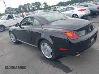 2003 Lexus SC 430 с VIN JTHFN48Y330045076, выставлен на аукционе IAAI как лот 42507555 с пробегом 323 380 миль миль и . История ставок и продаж доступна на DreamBid. Изображение 3.