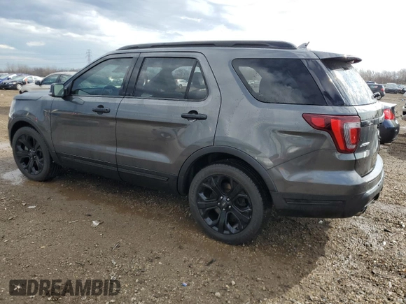 2019 Ford Explorer Sport with VIN 1FM5K8GT4KGB04107, listed as a Copart auction lot 51049395 with 88,800 mi miles and Salvage Title. Bid and sale history available at carsss.com. Image 2.