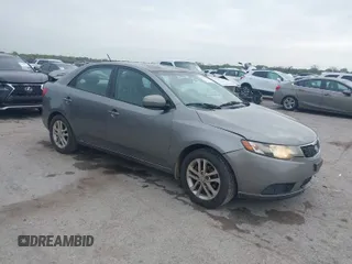 2012 Kia Forte EX with VIN KNAFU4A29C5592525, listed as a IAAI auction lot 41918436 with 190,213 mi miles. Bid and sale history available at carsss.com. Image 1.