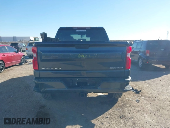 2021 Chevrolet Silverado 1500 Custom with VIN 1GCPWBEK8MZ240806, listed as a IAAI auction lot 41427728 with 80,164 mi miles and . Bid and sale history available at DreamBid. Image 17.