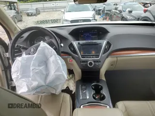 2017 Acura MDX w/Advance Pkg with VIN 5FRYD4H83HB033577, listed as a Copart auction lot 50218963 with 100,632 mi miles. Bid and sale history available at carsss.com. Image 8.
