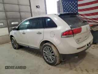 2011 Lincoln MKX with VIN 2LMDJ6JK8BBJ34628, listed as a Copart auction lot 46505345 with 170,678 mi miles and Salvage Title. Bid and sale history available at carsss.com. Image 2.