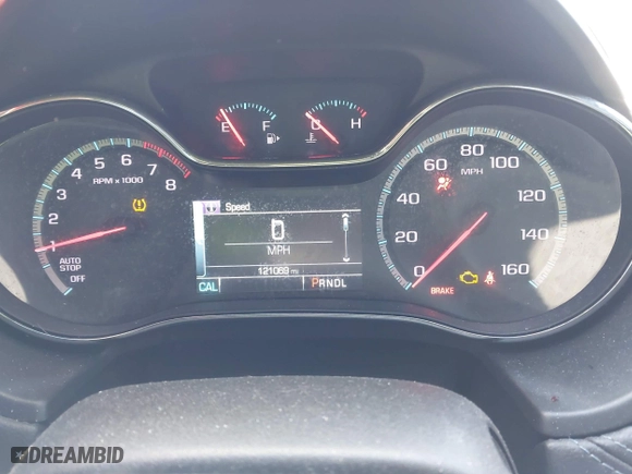 2016 Chevrolet Cruze Premier with VIN 1G1BG5SM1G7307754, listed as a IAAI auction lot 41834965 with 121,069 mi miles. Bid and sale history available at carsss.com. Image 7.