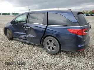 2022 Honda Odyssey EX-L z VIN 5FNRL6H75NB034219, wystawiony jako Copart lot #58112845 z przebiegiem 48 530 mil mil oraz Szkoda całkowita • Salvage title. Historia ofert i sprzedaży dostępna na DreamBid. Obrazek 2.