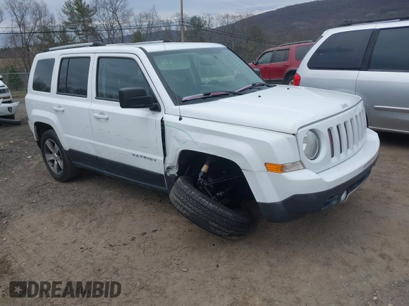 2016 Jeep Patriot High Altitude Edition with VIN 1C4NJRFB3GD753248, listed as a IAAI auction lot 42005423 with 165,229 mi miles. Bid and sale history available at carsss.com. Image 1.