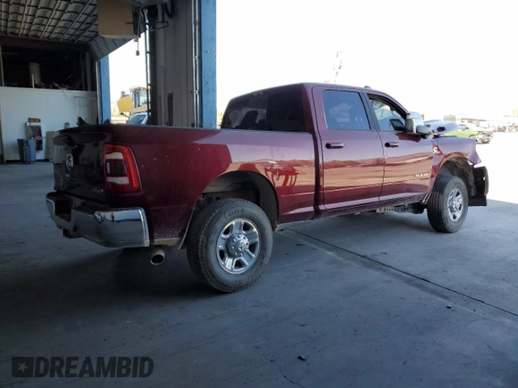 2023 Ram 2500 Laramie z VIN 3C6UR5FL6PG569132, wystawiony jako Copart lot #73370404 z przebiegiem 36 560 mil mil oraz Szkoda całkowita • Salvage title. Historia ofert i sprzedaży dostępna na DreamBid. Obrazek 3.