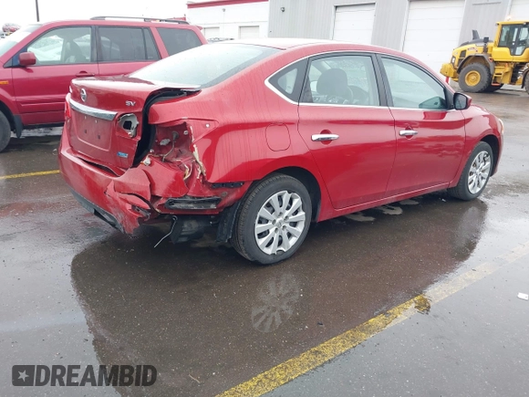2013 Nissan Sentra SV with VIN 3N1AB7AP2DL747517, listed as a IAAI auction lot 41740258 with 160,117 mi miles and . Bid and sale history available at DreamBid. Image 4.