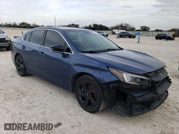 2021 Subaru Legacy Sport with VIN 4S3BWAH66M3004175, listed as a Copart auction lot 82287264 with 42,306 mi miles and Salvage Title. Bid and sale history available at carsss.com. Image 4.