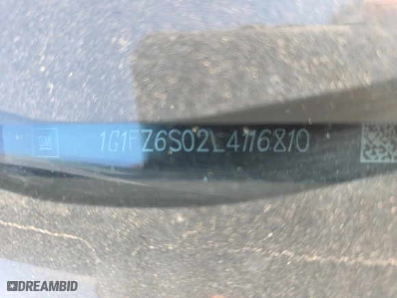 2020 Chevrolet Bolt EV Premier with VIN 1G1FZ6S02L4116810, listed as a Copart auction lot 47164655 with 128,246 mi miles and Salvage Title. Bid and sale history available at carsss.com. Image 13.