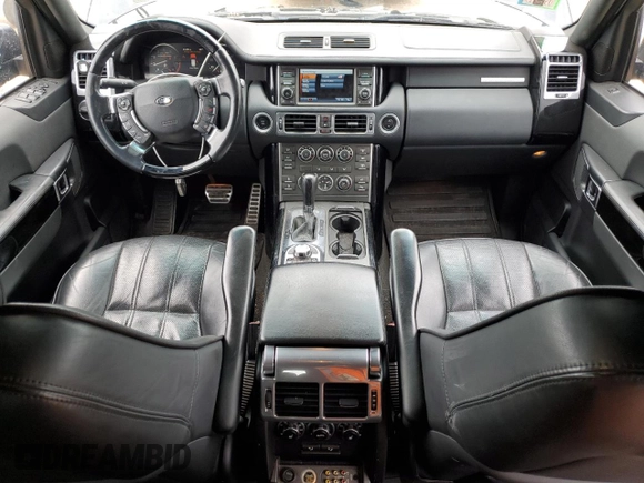 2011 Land Rover Range Rover SC with VIN SALMF1E4XBA357855, listed as a Copart auction lot 57708415 with 133,425 mi miles and Salvage title. Bid and sale history available at DreamBid. Image 8.