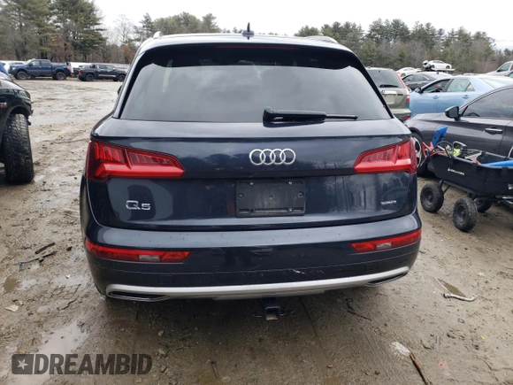 2019 Audi Q5 Premium Plus with VIN WA1BNAFY0K2072122, listed as a Copart auction lot 38533103 with 36,762 mi miles. Bid and sale history available at carsss.com. Image 6.