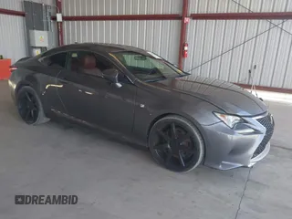 2015 Lexus RC 350 F Sport z VIN JTHHE5BC8F5003098, wystawiony jako IAAI lot #42067306 z przebiegiem 55 419 mil mil oraz . Historia ofert i sprzedaży dostępna na DreamBid. Obrazek 1.