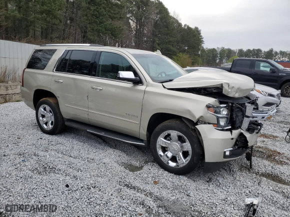 2017 Chevrolet Tahoe Premier with VIN 1GNSCCKC6HR143798, listed as a Copart auction lot 48562895 with 97,270 mi miles and Salvage Title. Bid and sale history available at carsss.com. Image 4.