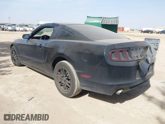 2013 Ford Mustang V6 with VIN 1ZVBP8AM5D5272067, listed as a IAAI auction lot 41830383 with 132,004 mi miles. Bid and sale history available at carsss.com. Image 3.