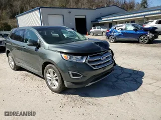 2015 Ford Edge SEL with VIN 2FMTK4J84FBB41272, listed as a Copart auction lot 46843405 with 0 mi miles and Salvage Title. Bid and sale history available at carsss.com. Image 11.