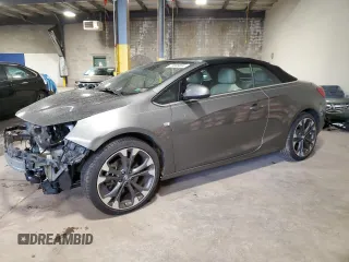 2017 Buick Cascada Premium с VIN W04WH3N59HG117999, выставлен на аукционе Copart как лот 71565694 с пробегом 62 142 миль миль и Списание • Salvage title. История ставок и продаж доступна на DreamBid. Изображение 1.