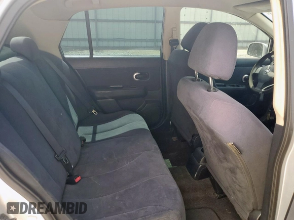 2009 Nissan Versa S with VIN 3N1BC11E39L376873, listed as a Copart auction lot 60299465 with 134,769 mi miles and Salvage title. Bid and sale history available at DreamBid. Image 10.