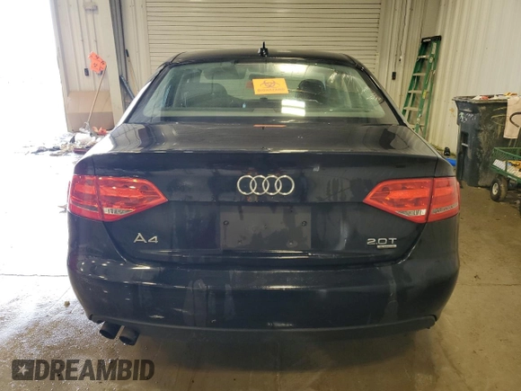 2009 Audi A4 Premium с VIN WAULF78K69N018185, выставлен на аукционе Copart как лот 50535605 с пробегом Не указан миль и Списание • Salvage title. История ставок и продаж доступна на DreamBid. Изображение 6.